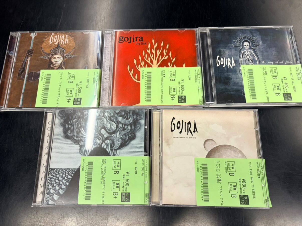 1&frasl;20(月)~1&frasl;23(金)入荷> HARD ROCK&frasl;HEAVY METAL、DEATH METAL等の中古
