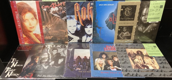 中古レコード】7インチ放出！TALISMAN、Fair Warning、CRAAFTから