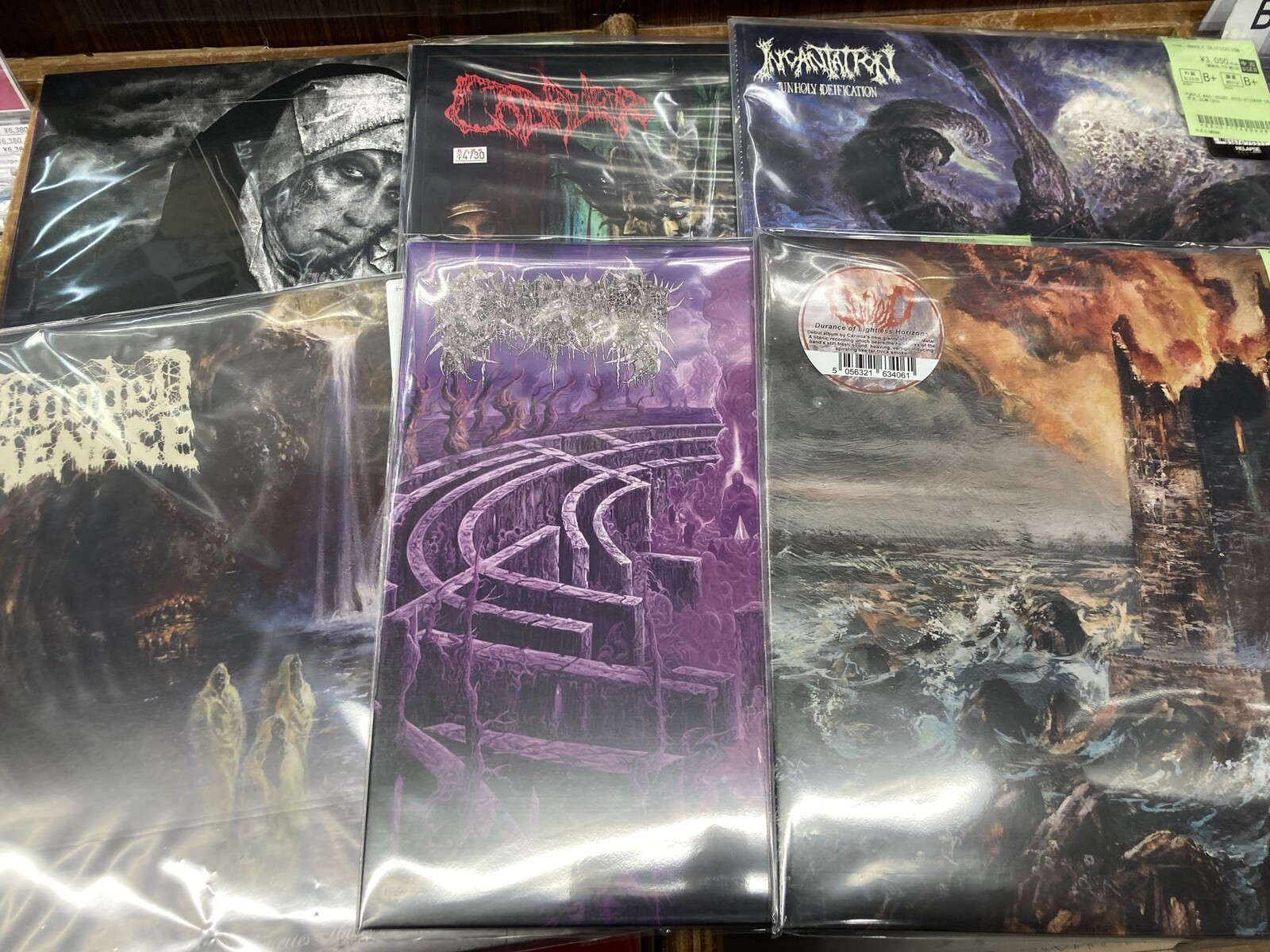 中古レコード】デスメタルレコードを始めとした新着レコードです