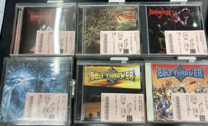 11/11(火)~11/14(金)入荷> DEATH METAL、JAPANESE METAL、BLACK METAL