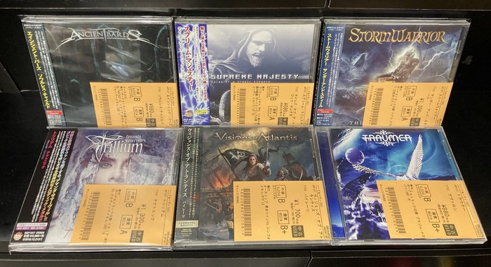 10/18(土)~10/20(月)入荷> HARD ROCK/HEAVY METALの新着中古CDリストを