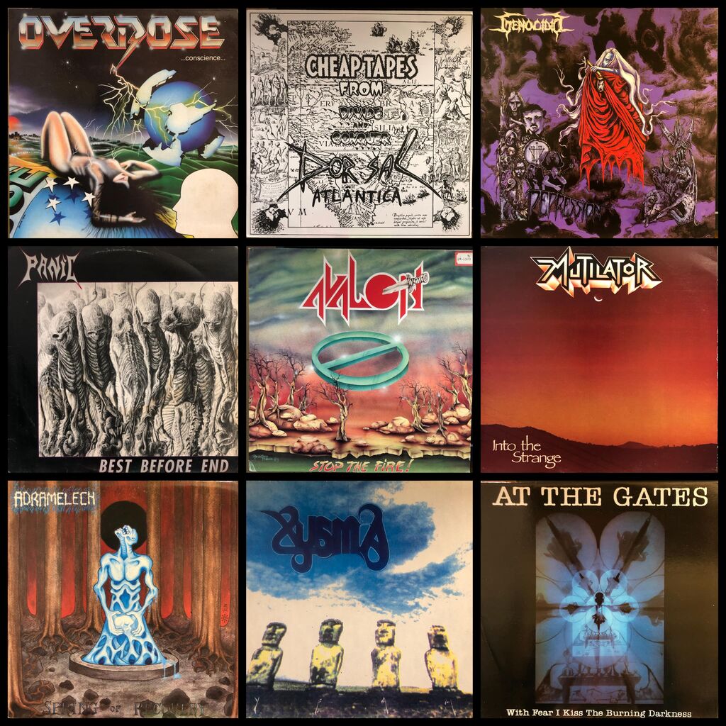 12/17(土)スラッシュ/デス/ブラック廃盤レコード・セール : ディスク