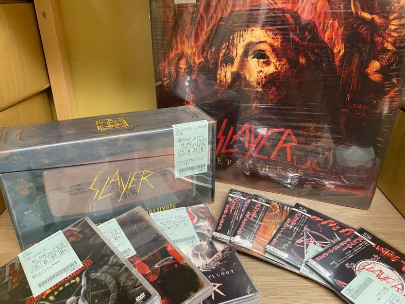 【美品】スレイヤー SLAYER CD 6枚セット SLAYERのBOXとCDが 合わせて10点以上入荷いたしました‼︎ : ディスク