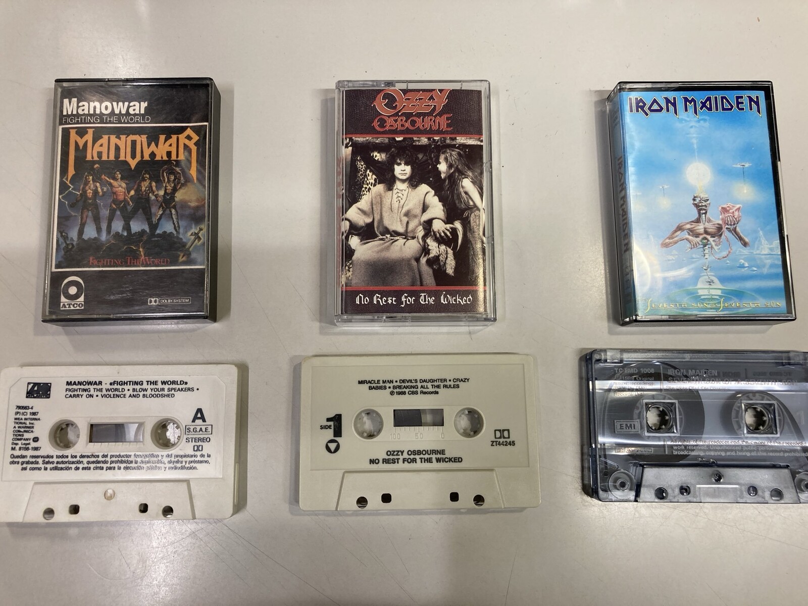 ☆中古カセット☆ハードロック/ヘヴィメタルの名盤から国内デモまで