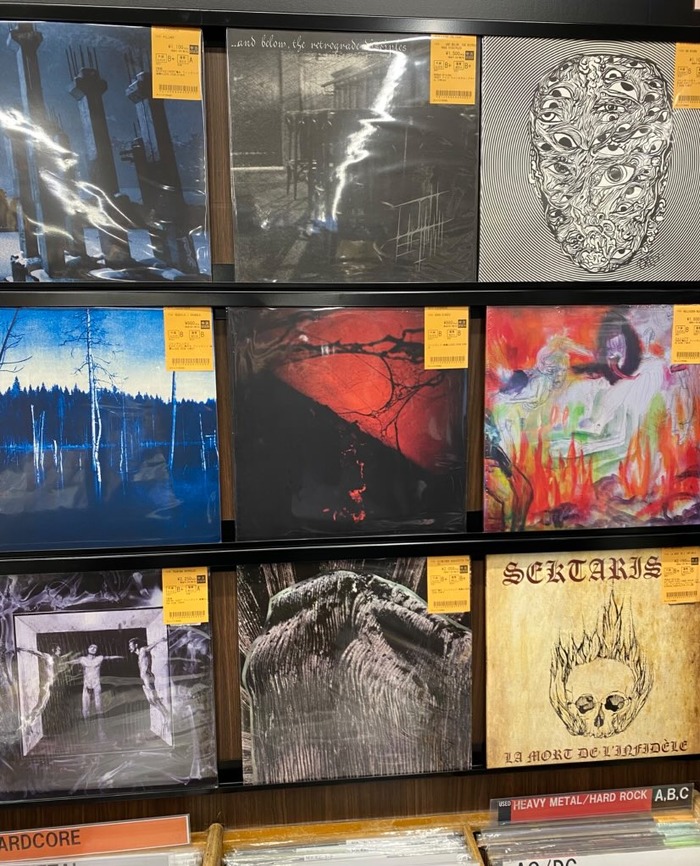 DOOM/SLUDGE系アーティストや、未開封・良品を中心にHARD ROCK/HEAVY