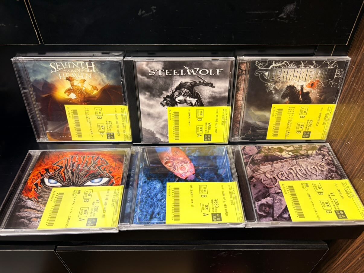 【41枚セット】中古CD ヘヴィメタル HEAVY L まとめ 売り！ HARD ROCK/HEAVY METALの中古BOXがまとめて入荷！その数20点以上