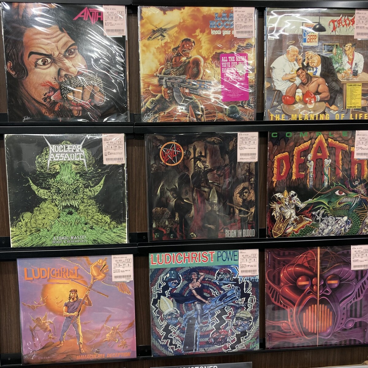FIRST FRAGMENT, SLAYER, SLIPKNOT, NECROPHAGIAなどデスメタル FIRST FRAGMENT, SLAYER, SLIPKNOT, NECROPHAGIAなどデスメタル