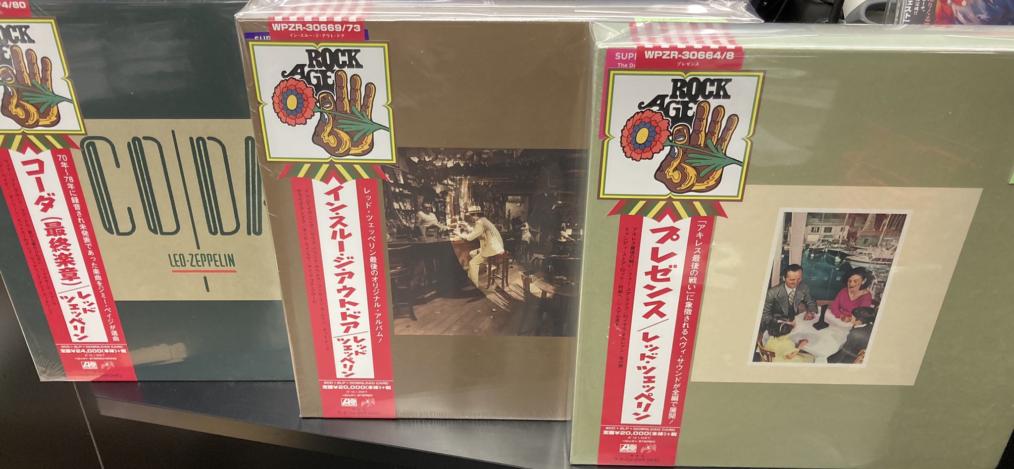 LED ZEPPELINの各種スーパー・デラックス・エディション、DEEP LED ZEPPELINの各種スーパー・デラックス・エディション、DEEP