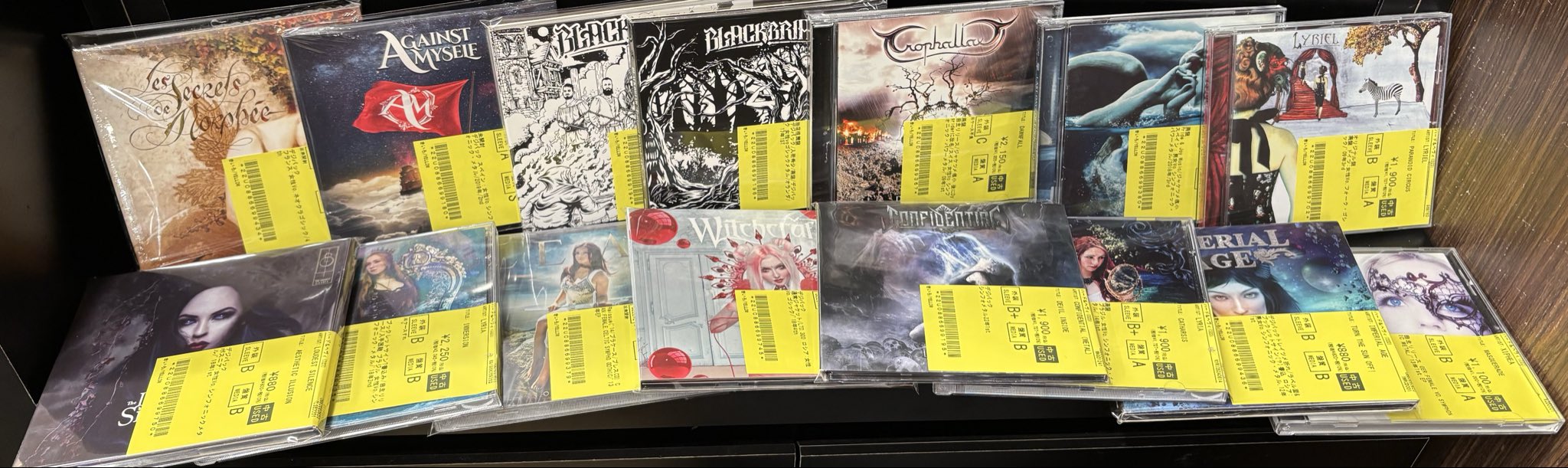 6/2(火)~6/5(金)入荷> HARD ROCK/HEAVY METALの新着中古リストを公開