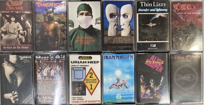 ☆中古カセット☆ハードロック/ヘヴィメタルの名盤から国内デモまで