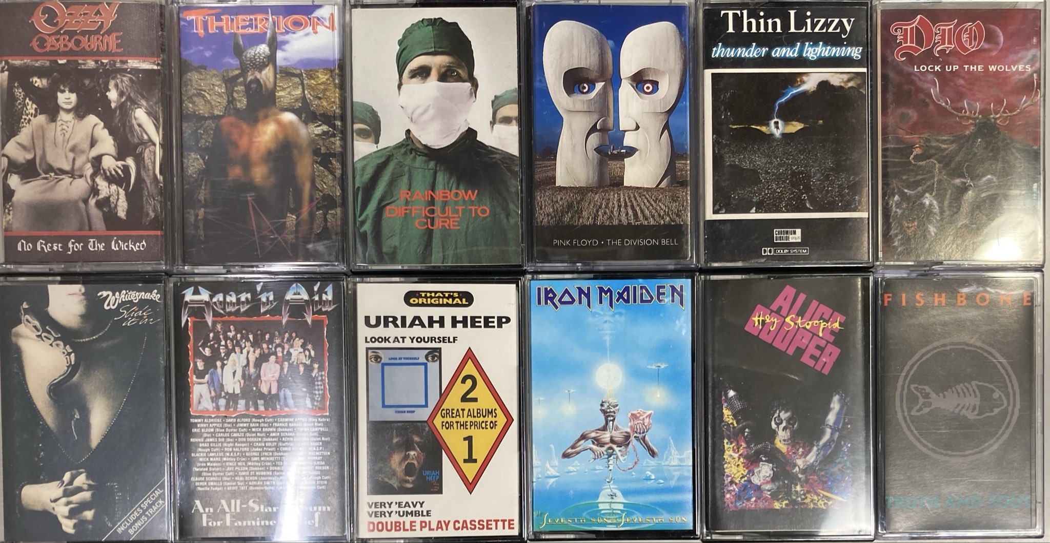 ☆中古カセット☆ハードロック/ヘヴィメタルの名盤から国内デモまで