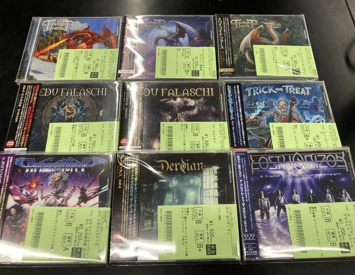 1/17(土)~1/19(月)入荷> ハードロック／ヘヴィメタルの中古CDのリスト
