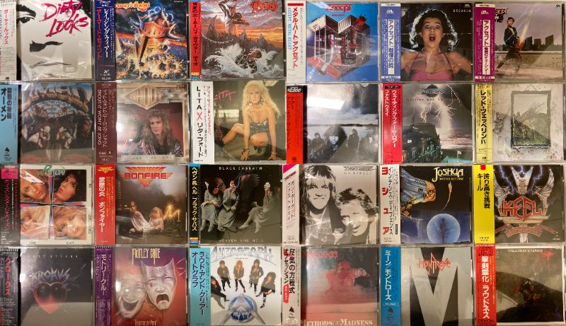 ヘヴィメタル CD帯 27枚セット ボタン付リスト】4/29(水・祝) 国内帯付ハードロック/ヘヴィメタル廃盤