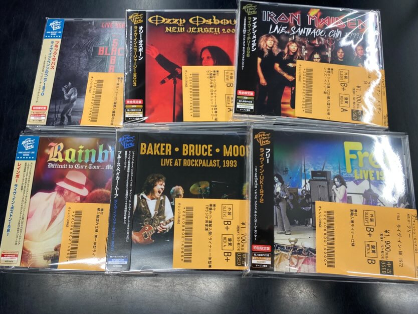 国内盤 帯付 ファイブ フィンガー デス パンチ ライブ LIVE ボーナス