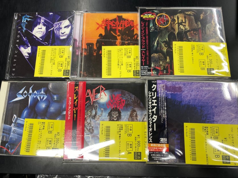 7/19(火)~7/21(金)入荷> 様々なHARD ROCK/HEAVY METALのジャンル