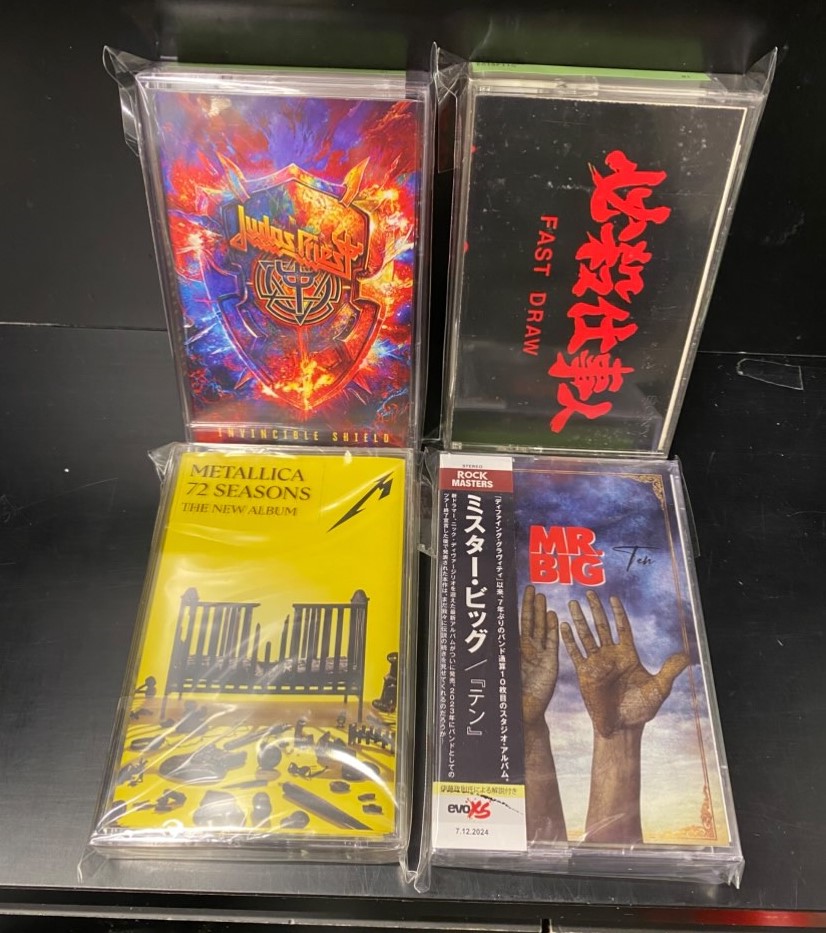 中古　カセットテープ HARD ROCK/HEAVY METALの中古カセットテープが久しぶりに入荷しており