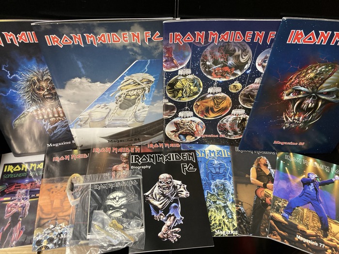 IRON MAIDENのMAGAZINE SET含む中古書籍や雑誌が入荷しました