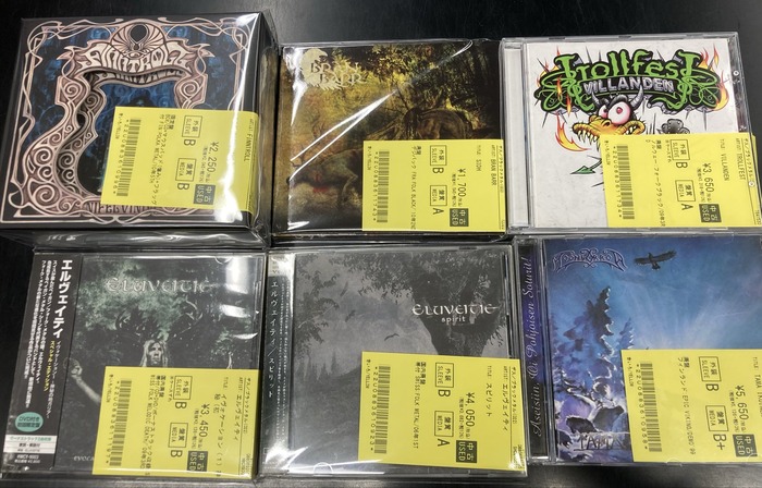 12/13(土)~12/15(月)入荷> HARD ROCK/HEAVY METAL、JAPANESE METALの 