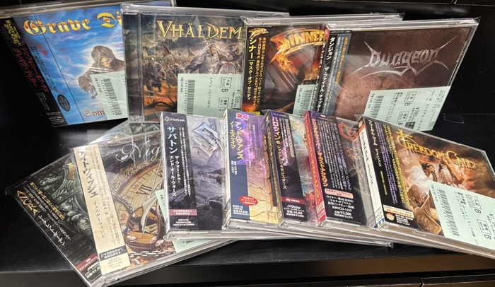 7/28(火)~7/31(金)入荷> ハードロック/ヘヴィメタルの中古CD新着リスト