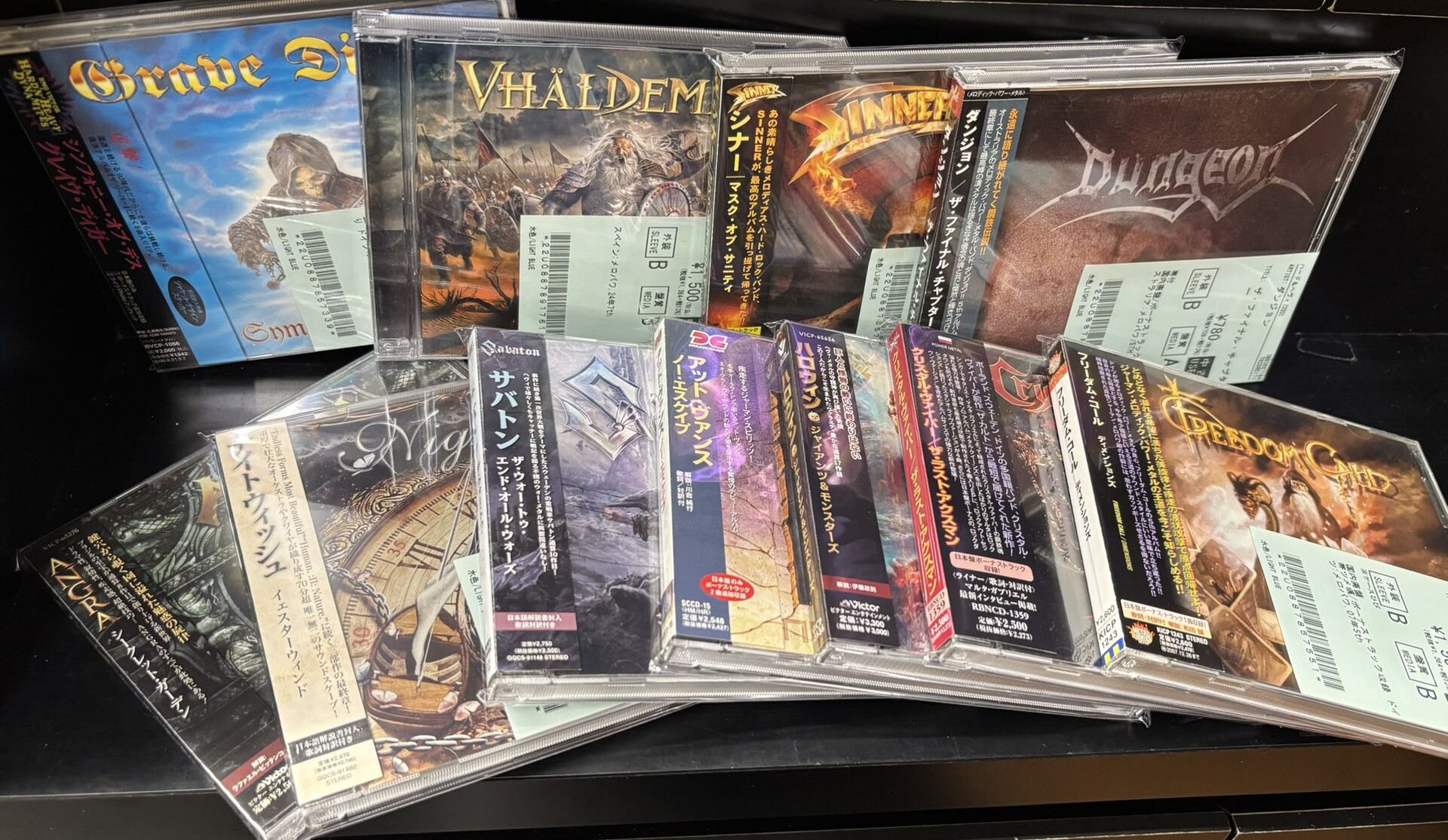 メタル中古CD　まとめ売り　　送料無料 7/28(火)~7/31(金)入荷> デスメタルの中古CD新着リストを公開いたし