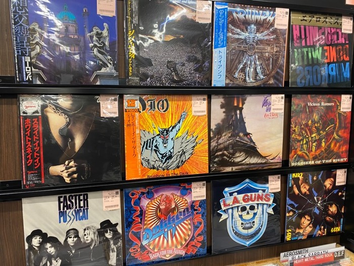 HARD ROCK/HEAVY METALの中古レコードが100枚以上本日入荷いたしました