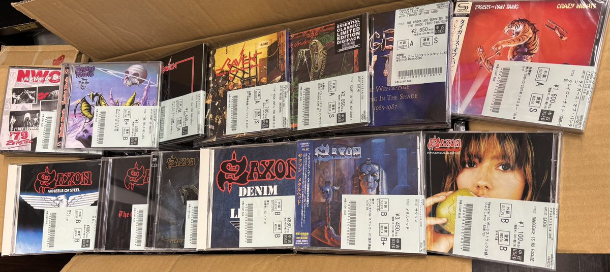 9/23(火)~9/26(金)入荷> HARD ROCK/HEAVY METALの新着中古CDリストを 