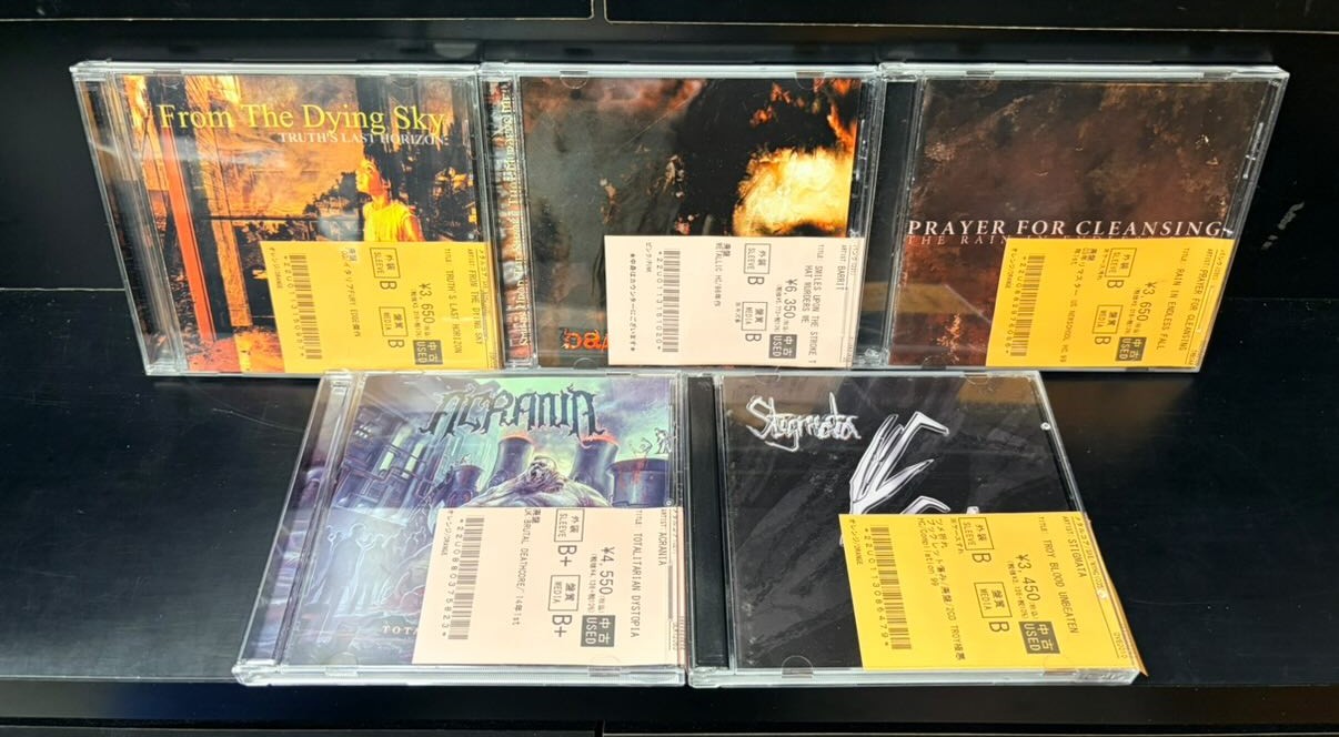 11/15(土)~11/17(月)入荷> METALCORE/DEATHCORE、HARDCOREの新着中古CD 