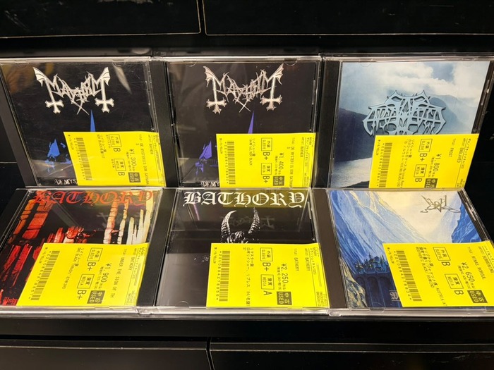 1/10(土)~1/12(月)入荷> HARD ROCK/HEAVY METALやDEATH/BLACKを中心と