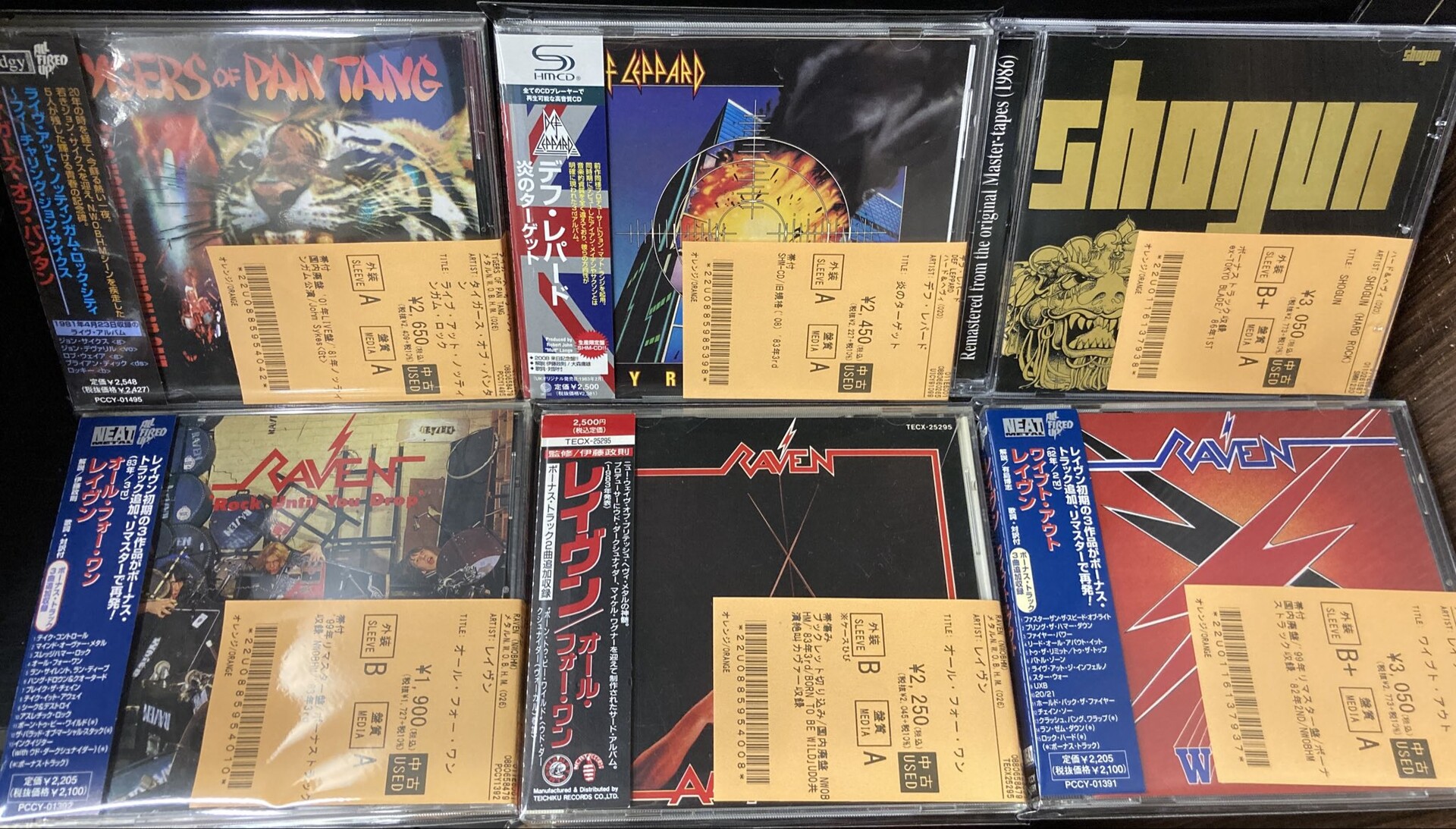 CD 91枚セット♪ハードロック関係中心で 盤質良好がほとんど 1980-90