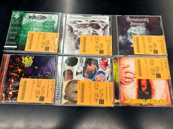デスメタル　グラインドコア　CD4枚セット！ カリフォルニアのデス・メタル／グラインドコア・バンド CATTLE