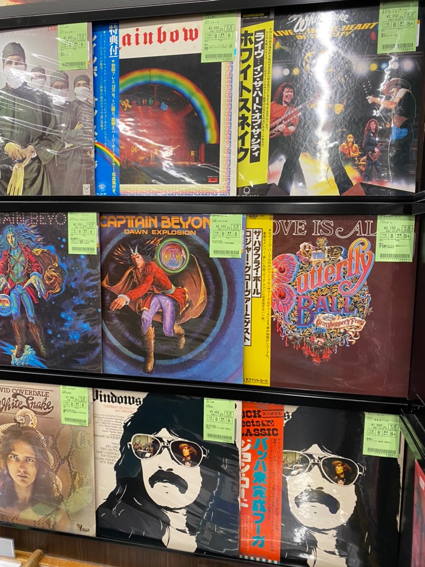 DEEP PURPLE及びRAINBOW、WHITESNAKE、CAPTAIN BEYOND等、パープル