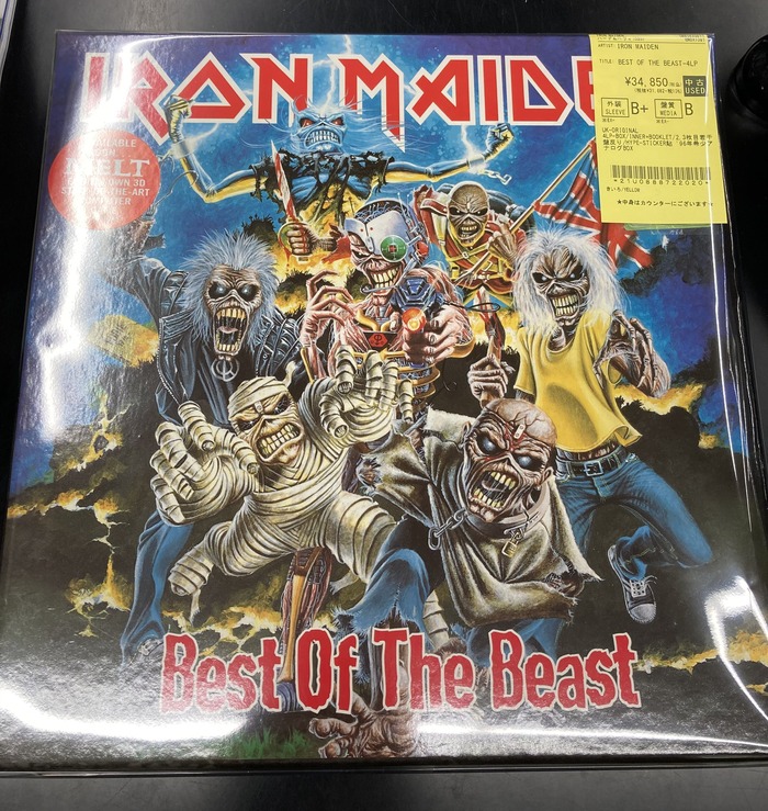 IRON MAIDEN、DEEP PURPLE、HEAVY PETTIのBOXが入荷しました