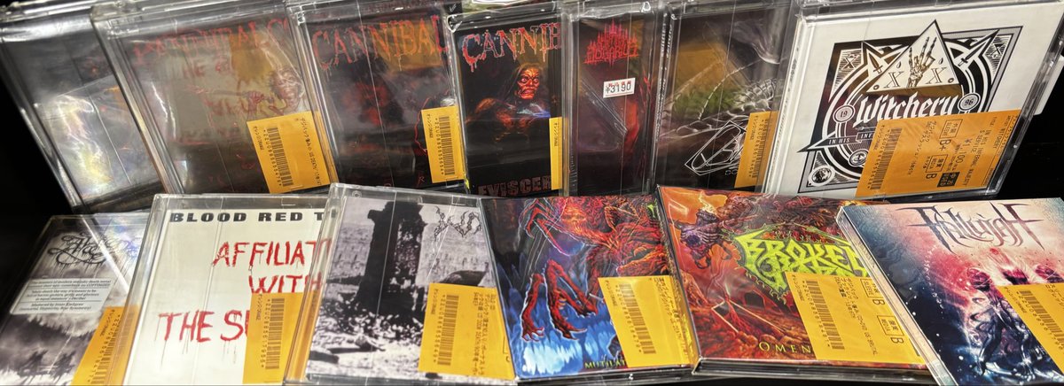 CDまとめ売り極レア品 3/24(火)~3/27(金)入荷> JAPANESE METALやTHRASH METAL、DEATH META等