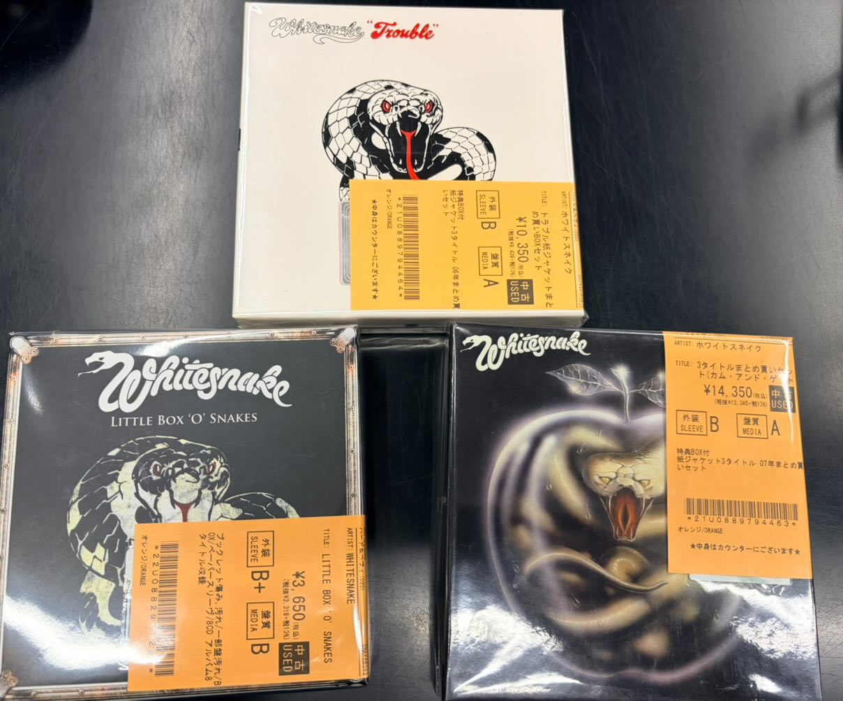 WHITESNAKE / Box 'O' Snakes 11枚組ボックスセット ホワイトスネイク