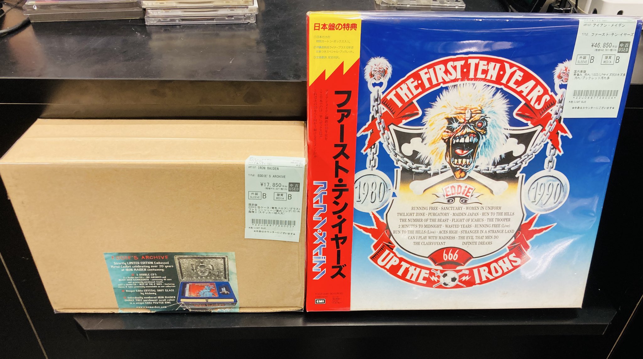 【hiyo様】IRON MAIDEN  ＋　OZZY 2冊セット IRON MAIDEN、KISS、OZZY OSBOURNEなどのレアBOXセットが入荷