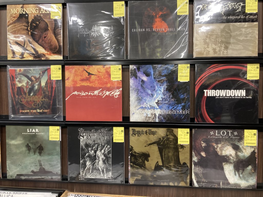 POISON THE WELL, ARKANGEL, LENGTH OF TIME, UNDYING, HEAVEN SHALL