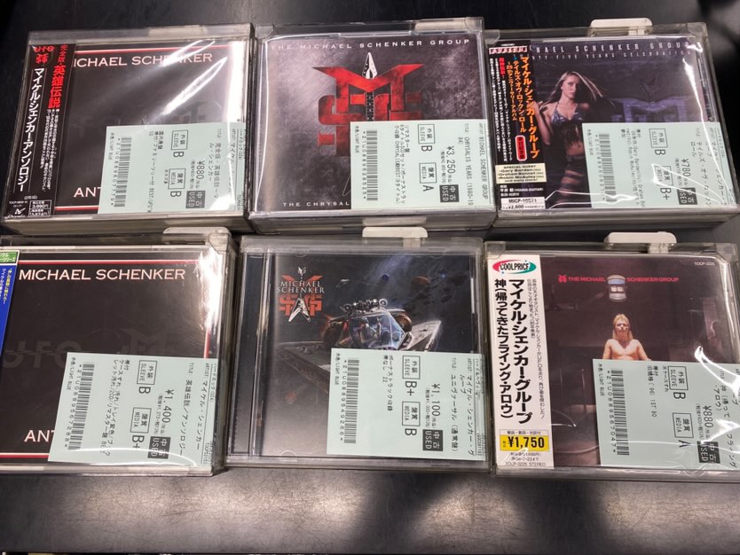 5/10(土)~5/12(月)入荷> HARD ROCK/HEAVY METALの中古CD新着