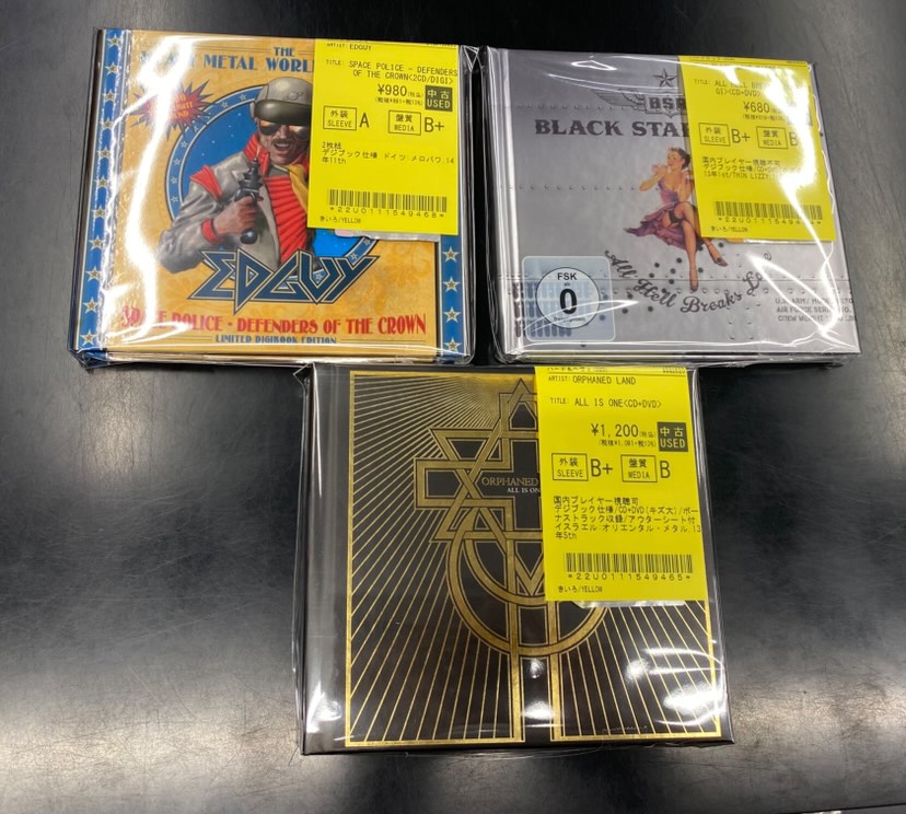 ②<8/9(土)~8/11(月)入荷> HARD ROCK/HEAVY METALの中古CD新着リストを