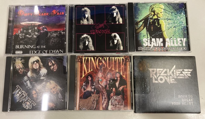 11/29(金)グラム/スリージー, LAメタル中古CD放出※オンライン出品 