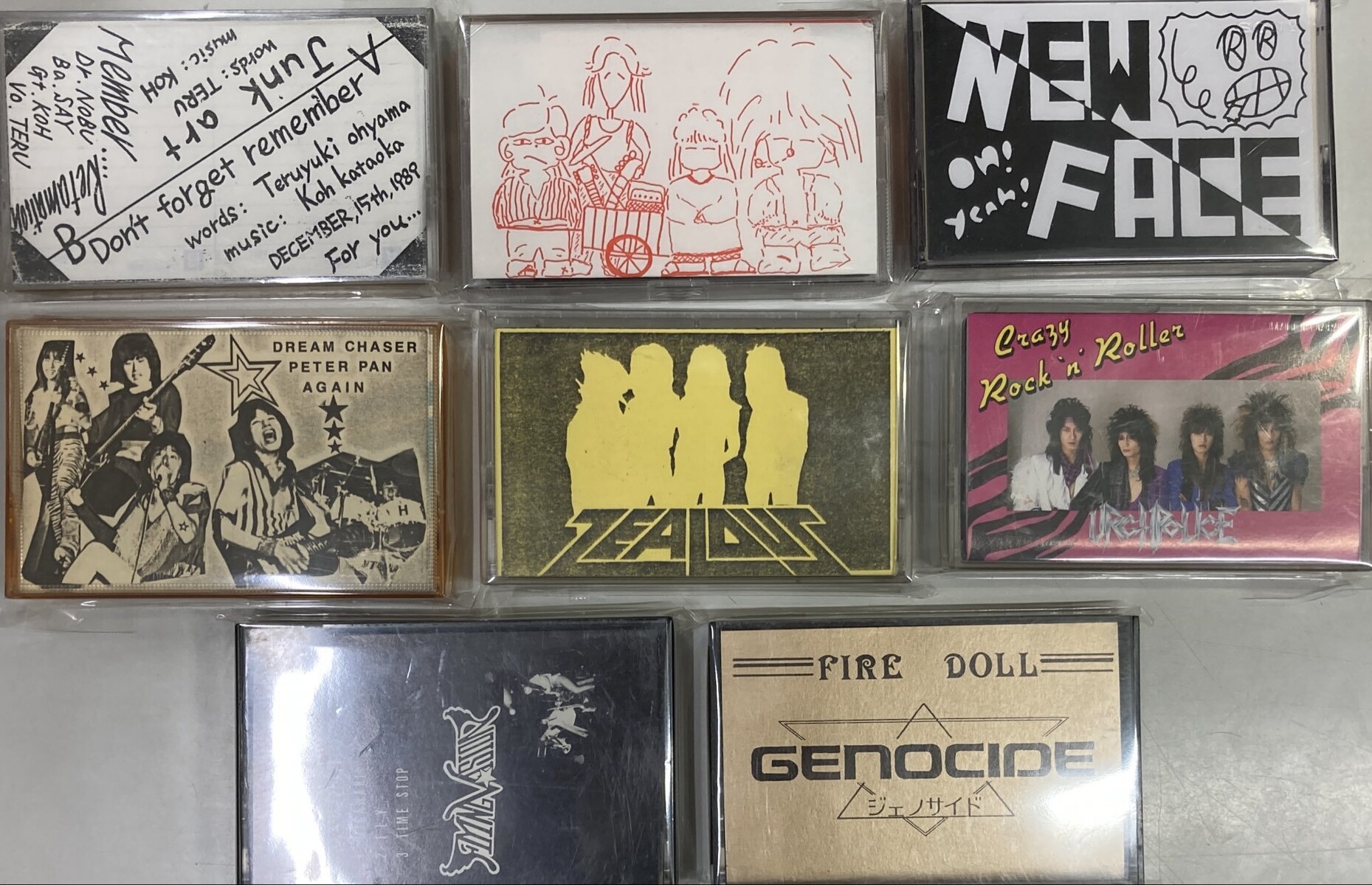 ☆中古カセット☆ハードロック/ヘヴィメタルの名盤から国内デモまで