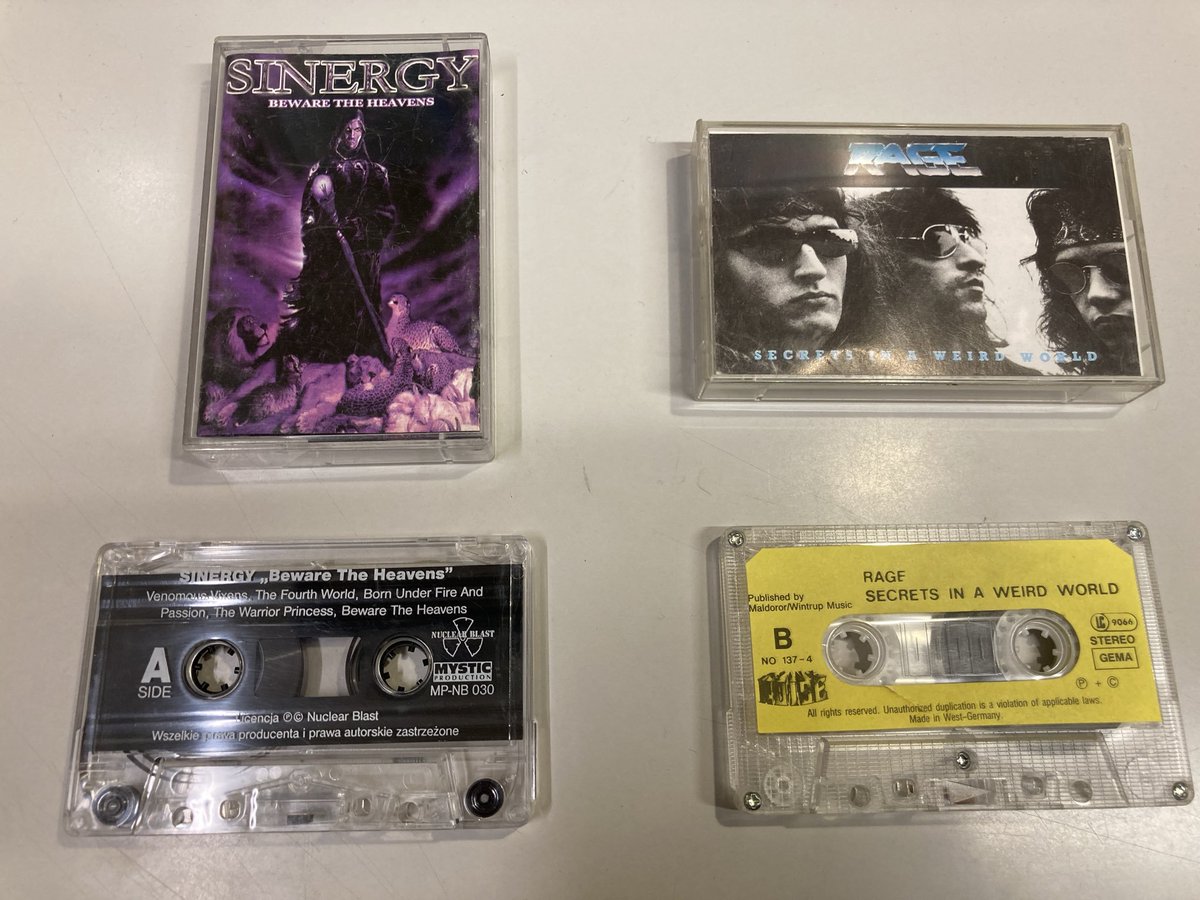 TANK ヘヴィメタル　CD6枚セット ☆中古カセット☆ハードロック/ヘヴィメタルのカセット入荷