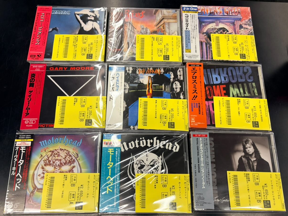 1/3(土)～1/5(月)入荷> ハードロック／ヘヴィメタルの中古CDのリストを