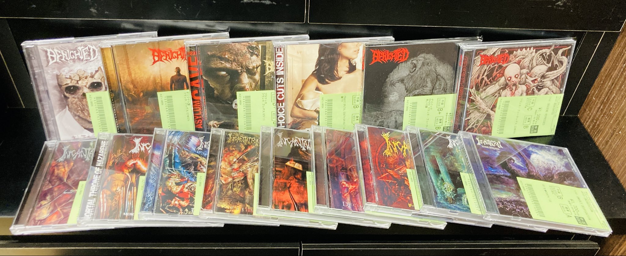 7/4(土)~7/6(月)入荷> デスメタルの中古CD新着リストを公開いたしまし