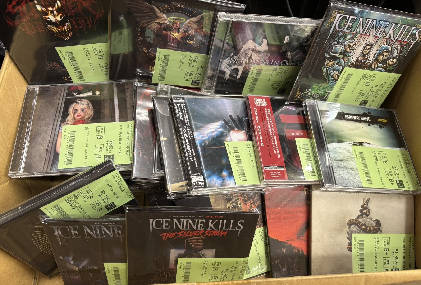9/2(火)~9/5(金)入荷> JAPANESE METAL,THRASH METAL,DEATH METAL