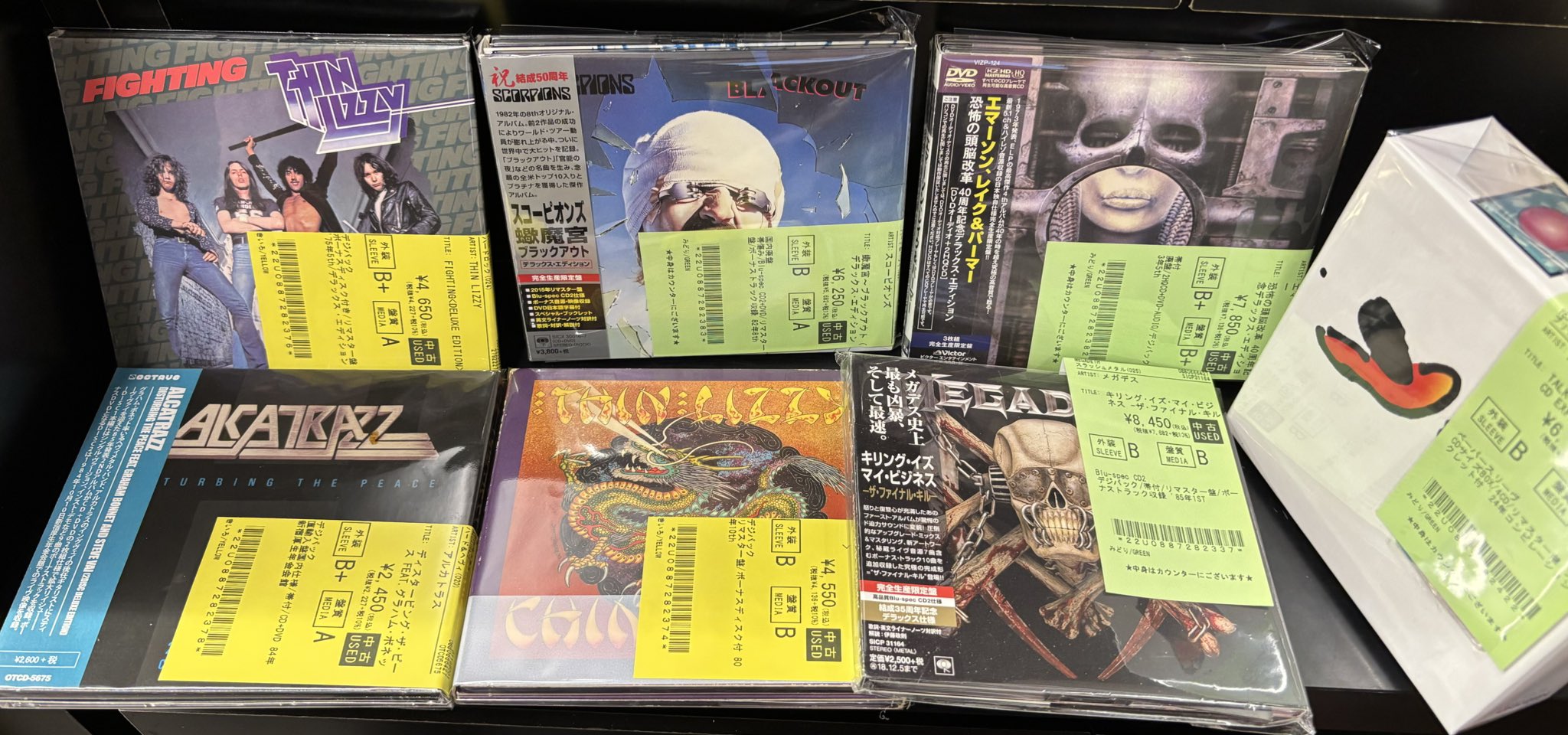 ヘヴィメタル　　中古cd　まとめ売り 6/16(火)METAL中古CD入荷情報】メタル全盛期を生き抜いた名バンド達の