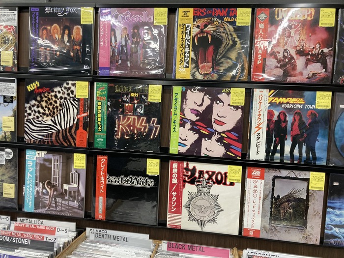 IRON MAIDEN, MOTORHEAD, MOTLEY CRUEなど中古レコードが入荷しました