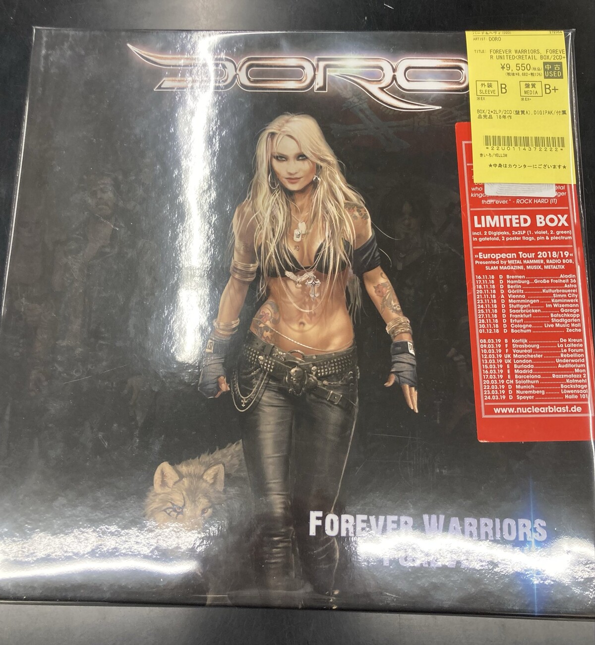 BLACK CROWES、DORO、ARCH ENEMY、ROGER WATERS、BECK, BOGERT, APPICE