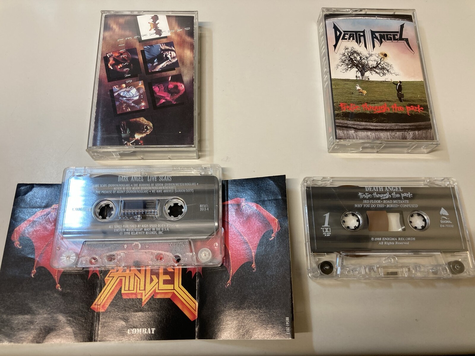 TANK ヘヴィメタル　CD6枚セット ☆中古カセット/ボタン付リスト☆ハードロック/ヘヴィメタルの定番