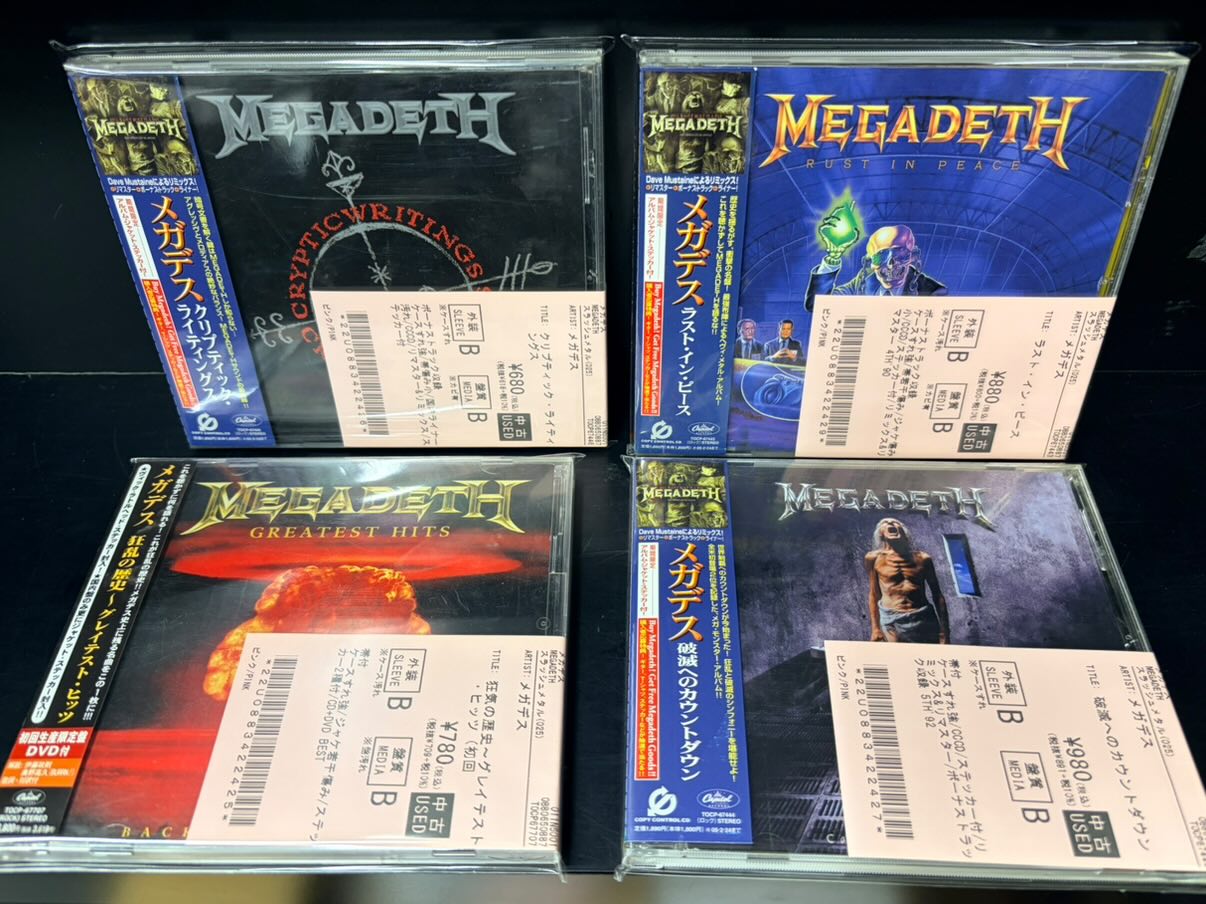11/25(火)~11/28(金)入荷> HARD ROCK/HEAVY METALの新着中古CDリストを 