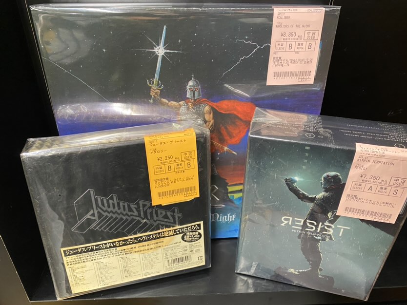 トールサイズのデジパックを中心に、中古BOX商品が10点以上入荷 トールサイズのデジパックを中心に、中古BOX商品が10点以上入荷